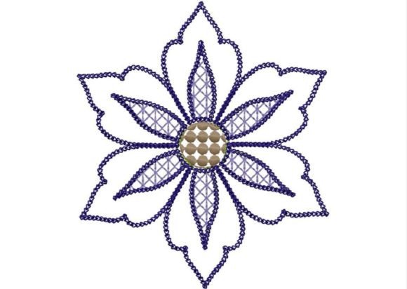 A Designer’s Review of the Hemstitch Flower Embroidery