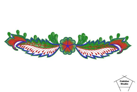 Aero Flower: A Versatile Embroidery Design for Holidays