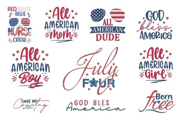 Celebrate with Patriotic USA Family Bundle