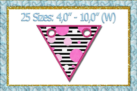 Celebrate with Style: Banner Applique ITH Flag