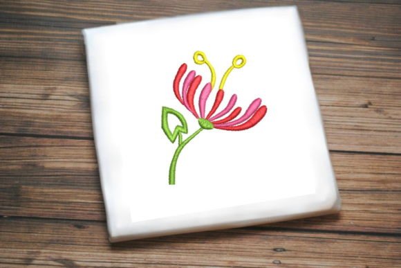 Colorful Mini Flower Embroidery Design Review for Business Merch