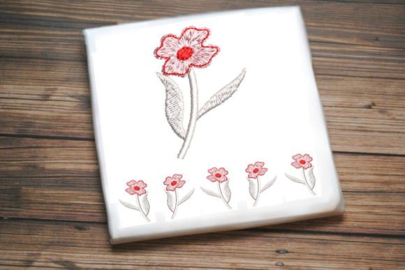 Embroidery Designer Review: Small Pink Flower for Seasonal Collections