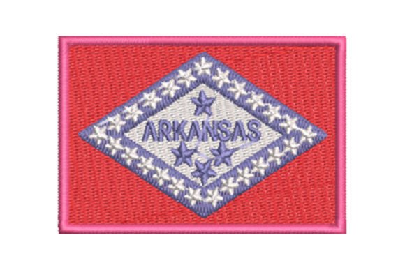 Flag of Arkansas: A Premium Embroidery Design