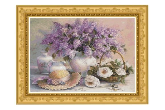 Flowers 107: A Charming Embroidery Pattern