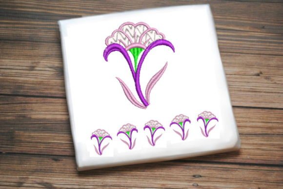 Purple White Flower Embroidery Review for Seasonal Products